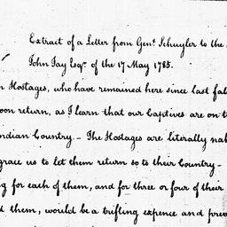 [Document, 1785 May 26]