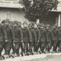 Native American Boys in Uni...