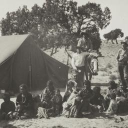Mr. Stokely's Camp in t...