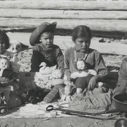 Navajo Children the Day aft...