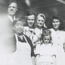 Group at a Hopi Home, near ...