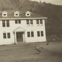 School Building, Hoopa, Cal...