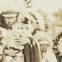 Men in Full Native American...