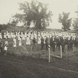 Large Group of People on a ...