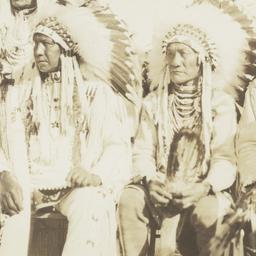 Native American Men in Trad...