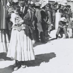 Woman Holding a Child