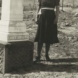 Mrs. F.W. Seymour near the ...