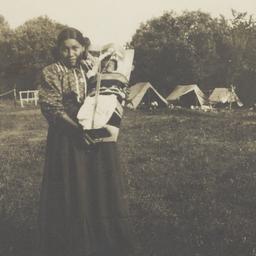 Young Native American Woman...
