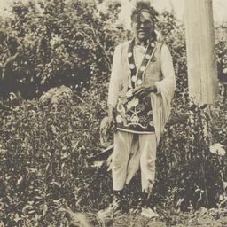 Native American Man in Trad...