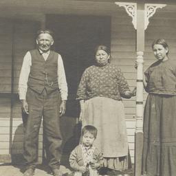 Native American Couple with...
