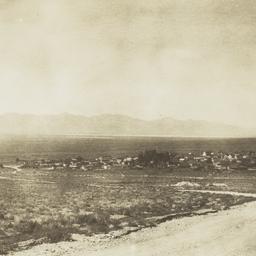 View of Town of Round Mount...