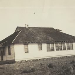 School building at the West...