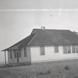 School building at the West...