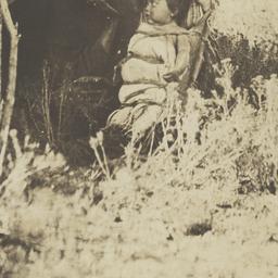 Mescalero Woman and Child