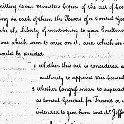 [Document, 1785 November 25]