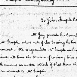 [Document, 1785 November 23]