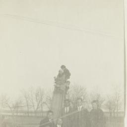Group of Men and Children O...