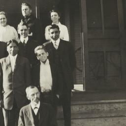 Group of People Standing on...