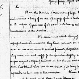 [Document, 1785 October 14]