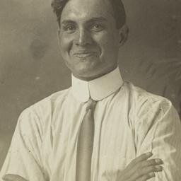 Portrait of a Man Wearing a...