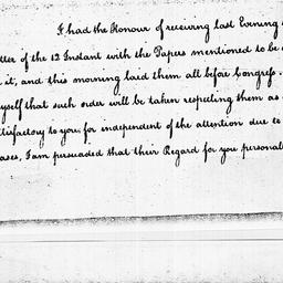 [Document, 1785 October 13]