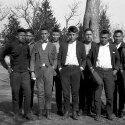 Student Group, Bacone, Okla...