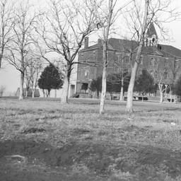 Boys' Dorm at Bacone Co...