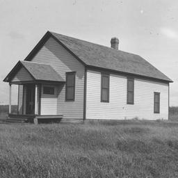 Small Building with Chimney...