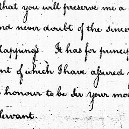 [Document, 1785 October 11]