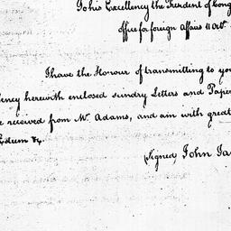 [Document, 1785 October 11]