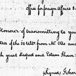 [Document, 1785 October 08]