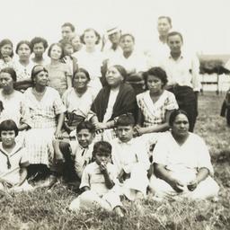 Group of Ponca Native Ameri...