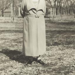 Elderly Woman Standing in a...