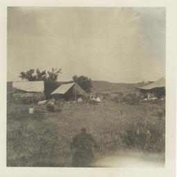 Tents and Wagon
