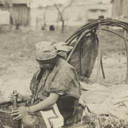 Wasco Woman with Mortar and...