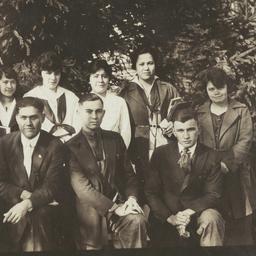Group of Young People Posin...