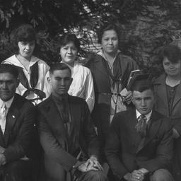 Group of Young People Posin...