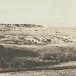 Badlands on the Rosebud Res...