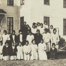 Cross Lake School, Red Lake...