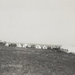 Camp scene at 50th Dakota A...