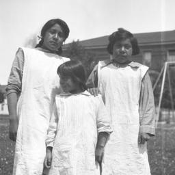 Three Girls, Pupils of Gove...