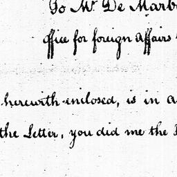 [Document, 1785 September 12]