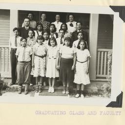 Graduating Class and Facult...