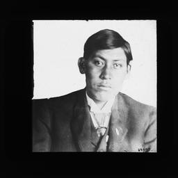 Young Man Wearing a Jacket ...