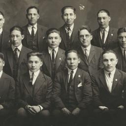 Group of Young Men Posing f...