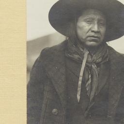 Salish Man in Hat and Jacket
