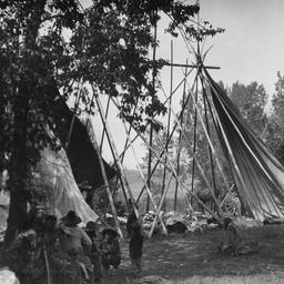 Semi-Covered Tipis with Kal...