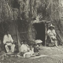 Indigenous Mexicans Sitting...