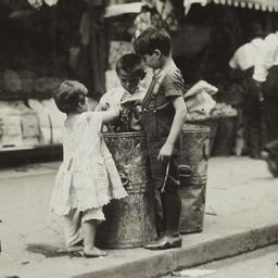 Children Playing in Garbage...