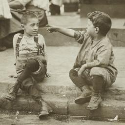 Boys on a Curb